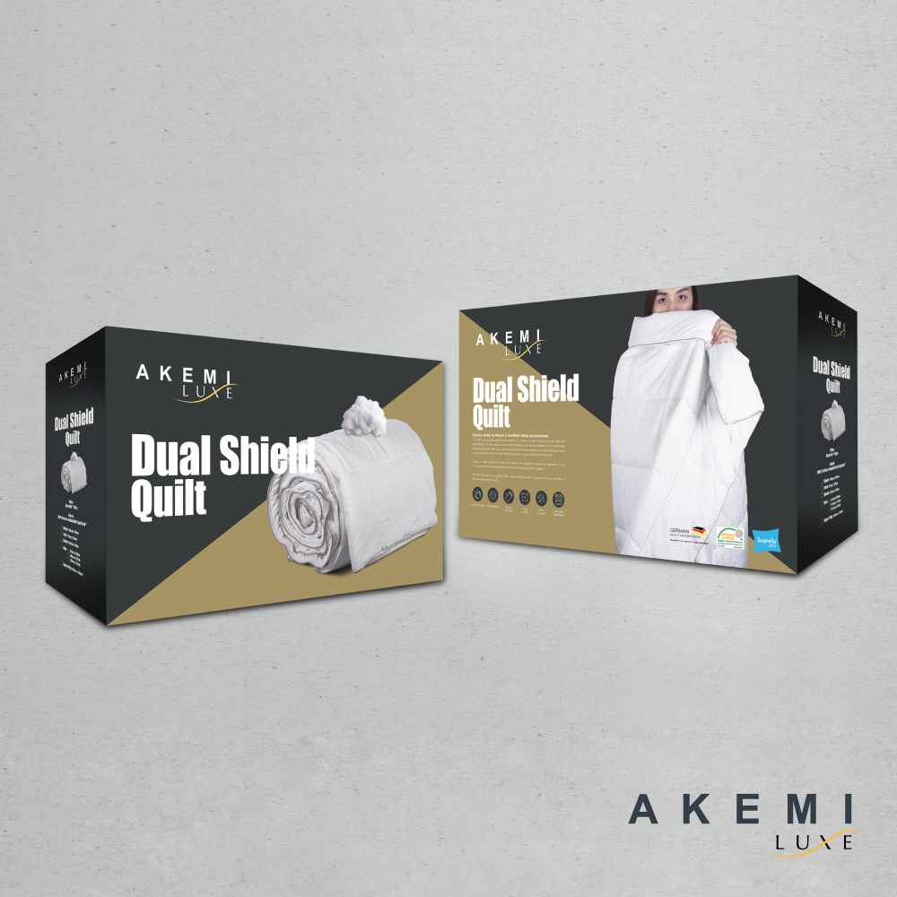 Akemi Luxe ผ้าห่ม แบบ Dual Shield