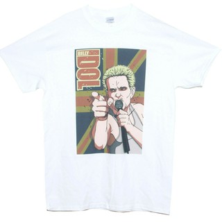 แขนสั้นcrew neckเสื้อยืด พิมพ์ลายกราฟิกวง Billy Idol Punk Rock Generation X Pil Cult สําหรับผู้ชายS-XXXXL