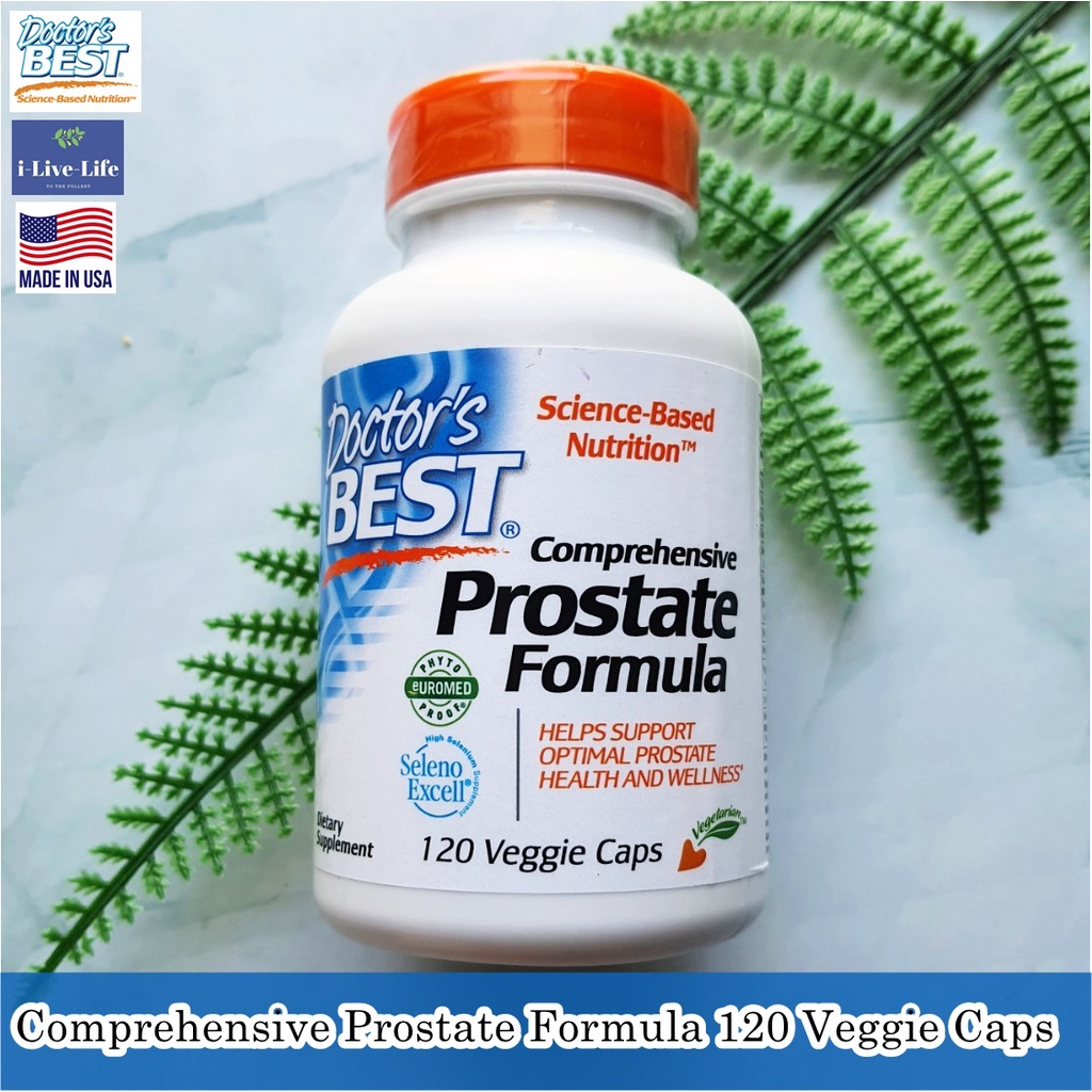 Comprehensive Prostate Formula 120 Veggie Caps - Doctor's Best