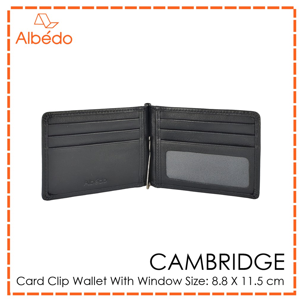 Albedo محفظة مشبك 6 بطاقات بنافذة CAMBRIDGE — صورة 4