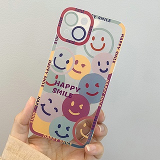 เคสมือถือ แบบนิ่ม ลายหน้ายิ้ม สําหรับ VIVO Y53S Y51 Y51A Y31 2021 Y33S Y21S Y21 Y52 Y72 5G Y15S Y15A Y20 Y20i Y12S Y12A Y20s G Y30 Y50 Y30i Y12 Y15 Y17 U10