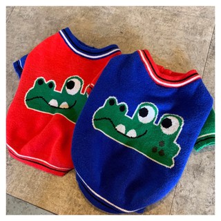 🐶🐱Crocodile Knitted Shirt🐱🐶