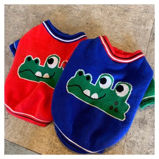 🐶🐱Crocodile Knitted Shirt🐱🐶