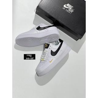 Nike Af1 รองเท้าผ้าใบแบบหนัง รองเท้าแฟชั่นลำลอง