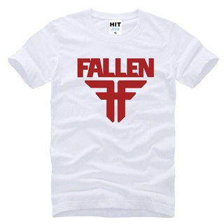 ผ้าฝ้ายแท้เสื้อยืดแขนสั้นลําลอง คอกลม พิมพ์ลาย Fallen Tour Music สไตล์สตรีท สเก็ตบอร์ด แฟชั่นสําหรับผู้ชายS-5XL