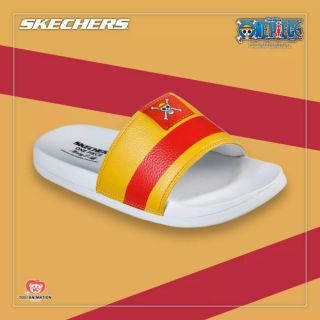 พร้อมส่ง รองเท้าแตะ skechers แท้ ลาย onepiece