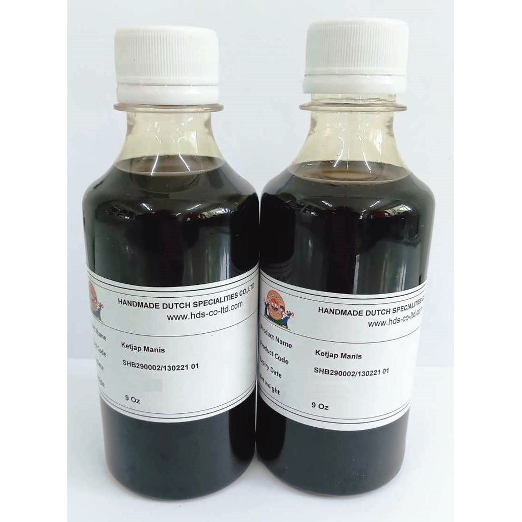 (2 ขวด/bottles) Kecap Manis/Ketjap Manis 330g. ซีอิ้วอินโดเนียเซีย สูตร มานีส หนัก 330 กรัม