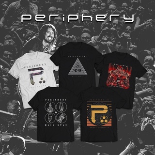 T-shirt  เสื้อยืด พิมพ์ลายวงดนตรี Periphery Series DTG CornitS-5XL