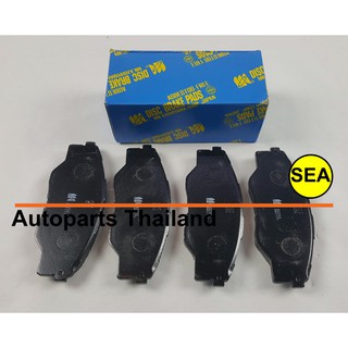 ผ้าเบรกหน้า (Brake Pad) MK KASHIYAMA สำหรับ Toyota Hilux Vigo 2Wd ปี 2008 รหัส D2303 (1 ชุด)