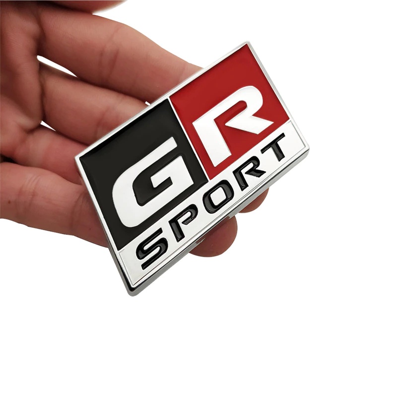 【พร้อมส่งจากไทย】แผ่นเพลท โลโก้ GR Sport Toyota โตโยต้า งานโลหะ หนา คุณภาพดี พร้อมกาวสองหน้า - รูปที่ 7