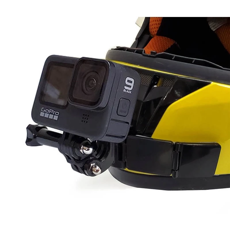 TUYU ขาติดหมวกกันน้อค แบบบานพับ สำหรับ กล้องโกโปร กล้องแอคชั่น Helmet Bracket for Gopro,Action Camera ชุดติดหมวกกันน้อค thumbnail 5