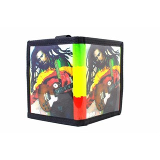 สินค้าราสต้า Wallet Vinyl Guitar กระเป๋าเงิน STRONG RASTA WALLET BOB MARLEY WITH GUITAR