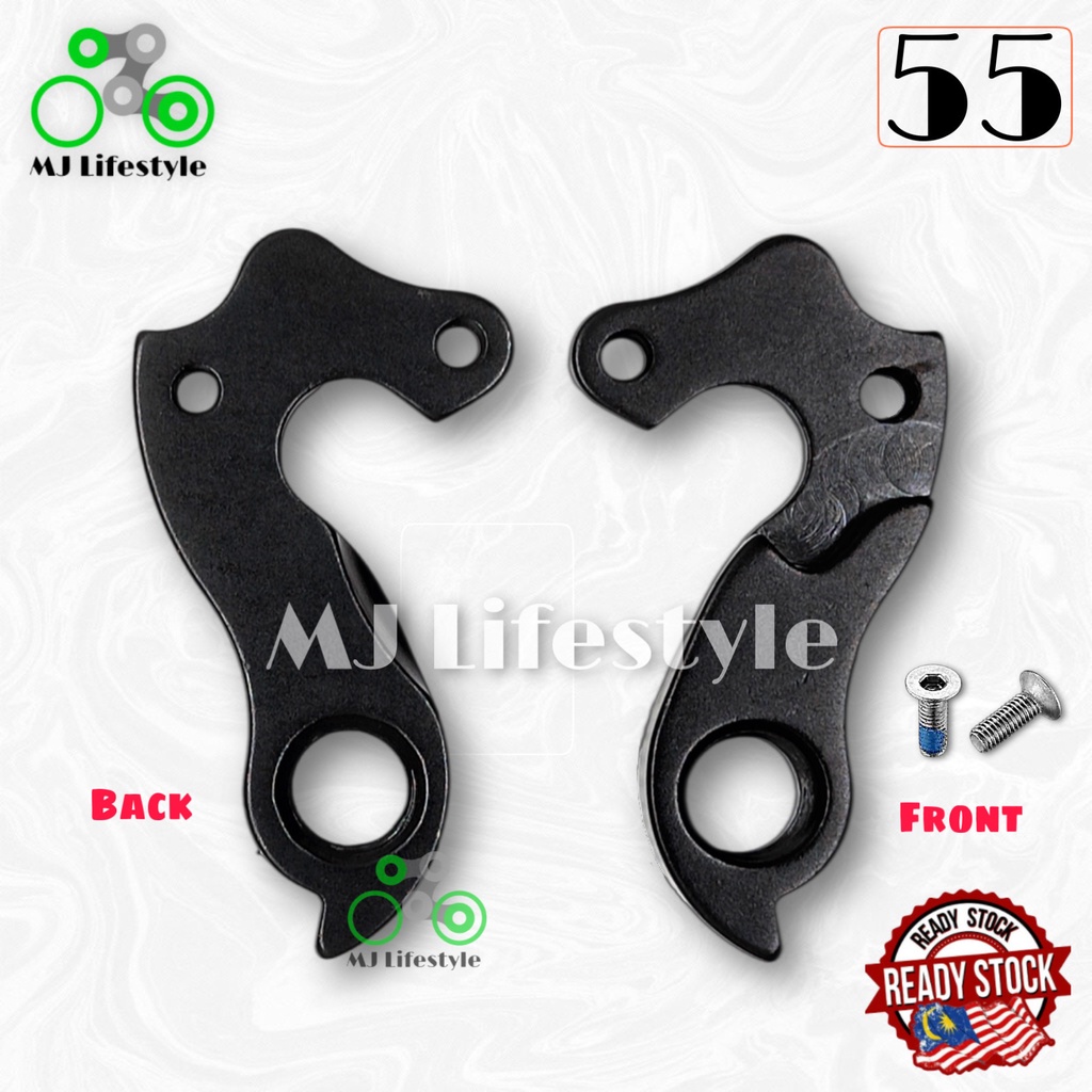 (55) GUSTO RCA11 RCA21 RCR3 RCR ทีมจักรยานกรอบ RD ด้านหลัง Derailleur แขวนโลหะผสม Mech เกียร์ Drop O