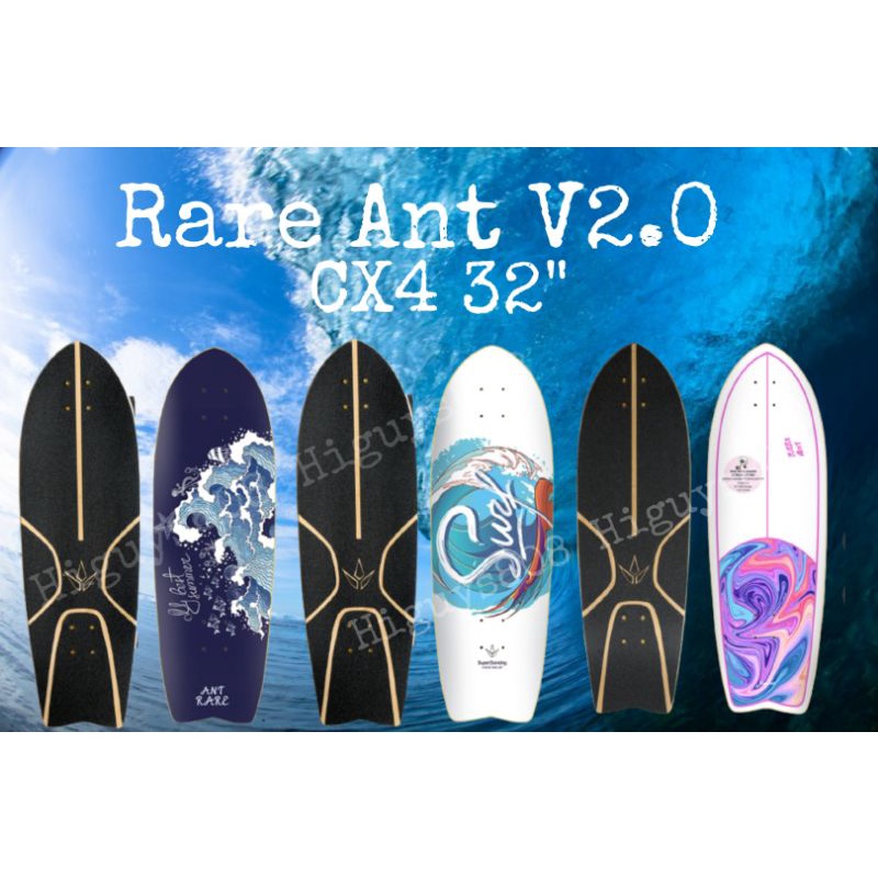 พร้อมส่ง *สินค้าอยู่ไทย* Rareant V2.0 Truk CX  Size 32นิ้ว Surfskate Skateboard เซิร์ฟสเก็ต Rare ant cx4 V2