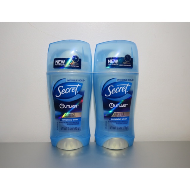 (New) Secret Outlast (Invisible Solid) ระงับกลิ่นกลาย รักแร้ กลิ่นเต่า โรลออน