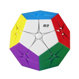 Qiyi รูบิคปริศนา 2x2 Megaminx 12 หน้า Dodecahedron ของเล่นสําหรับเด็ก