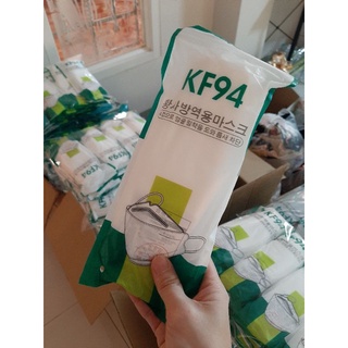 (1โหล)Mask Kf94 หน้ากากอนามัยงานเกาหลี แพ็คละ10ชิ้น