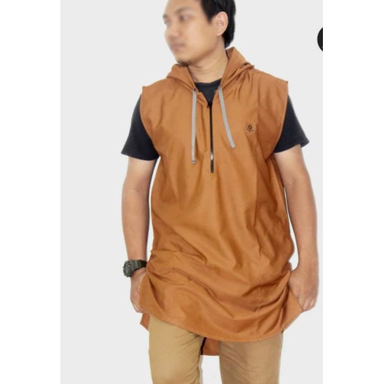 ROSAL / เสื้อกั๊กสวดมนต์ hoodi ผลิตจากวัสดุ toyobo fodu / Adult Kuta / Adult Koko