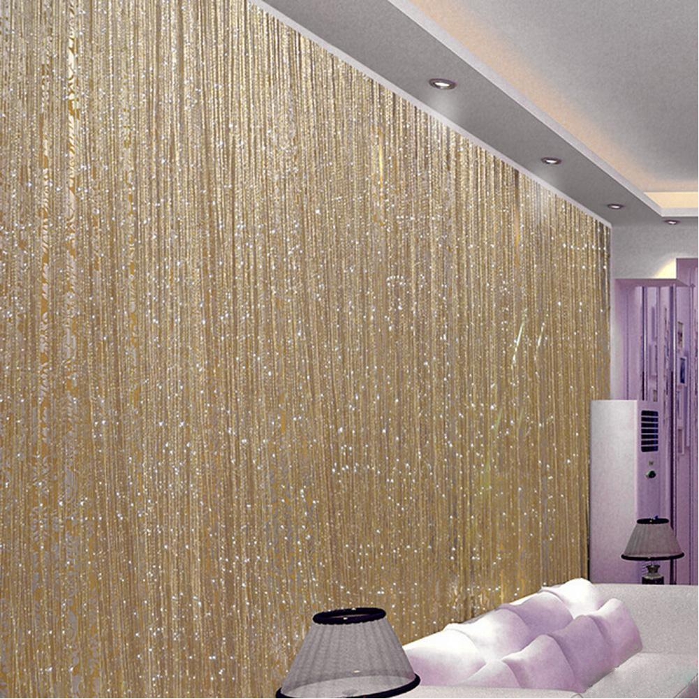String Sparkle Curtains Screen Window Door Curtain Party