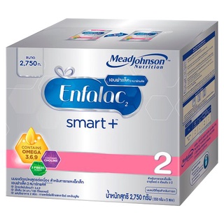 🔥HOT🔥 เอนฟาแล็ค 2 สมาร์ทพลัส 2750กรัม Enfalac 2 Smart+ 2750g