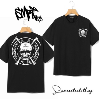 เสื้อยืด พิมพ์ลาย Tfoa SKULL WORKS CROWSXWORST DISTRO สําหรับผู้ชาย