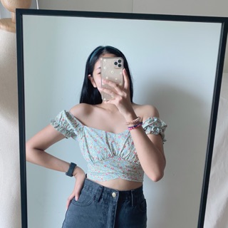 เสื้อครอปผูกหน้า หวานแซ่บ