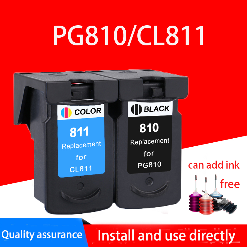 pg 810 pg810 cl 811 810 811 810xl cl811 811xl VALUE PACK PG-810+CL-811 TWIN Black iP2770 MP287 MP237