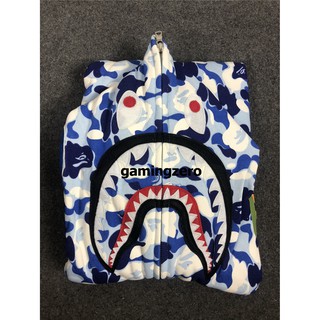 [พรีออเดอร์] BAPE Nagoya limited Camo Shark  Full-Zip Hoodie