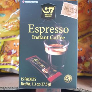 G7 กาแฟ เอสเปรสโซ่  espresso Trung Nguyen 15 ซอง