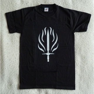 เสื้อยืดผ้าฝ้าย เสื้อยืด พิมพ์ลายดราก้อนเอจ TEMPLAR