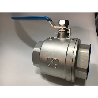 JK ball valve stainless #316  2 PC บอลวาล์วสแตนเลส #316 2 ตอน ขนาด 3" 💥💥💥ถูกกว่าบอลวาล์วทองเหลือง💥💥💥