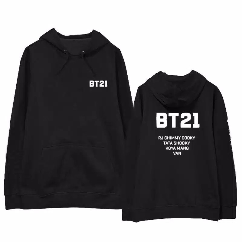 เสื้อฮู้ด เสื้อกันหนาว BTS BT21 JUNGKOOK JIMIN JHOPE RAPMONSTER SUGA TAEHYUNG