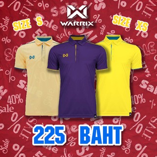 SALE เสื้อโปโล Warrix WA-3326 ของแท้ 100%   ของแท้