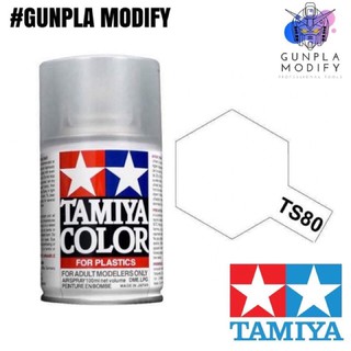 TAMIYA 85080 TS-80 Flat Clear เคลียร์ด้าน 100 ml