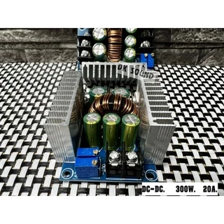 DC-DC 20A 300W Power ModuleDC 6-40V to 1.2-35 VDC continuously adjustable(Step-down) สเต็ปดาว 300w 20A