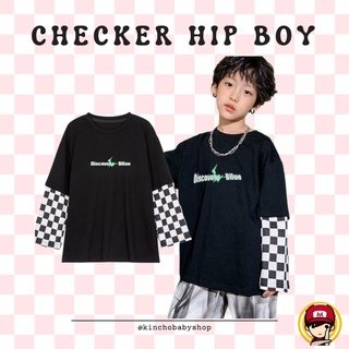 Checker hip boy เสื้อเด็กสายสตรีท