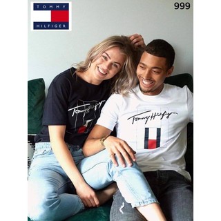 Tommy hilfiger เสื้อยืดแขนสั้น