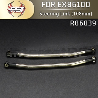 Rgt อะไหล่เชื่อมพวงมาลัย (108 มม.) R86039 สําหรับโมเดลรถไต่หินบังคับ EX86100 1/10