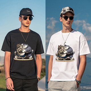 เสื้อยืดครอปเสื้อโอเวอร์ไซ - [จุด] สปภ. รูปแบบซูโม่สไตล์ญี่ปุ่นย้อนยุคเสื้อยืด unisex พิมพ์เสื้อผ้าวินเทจเสื้อยS-5XL