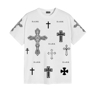  GOD CROSS WHITE T-SHIRT