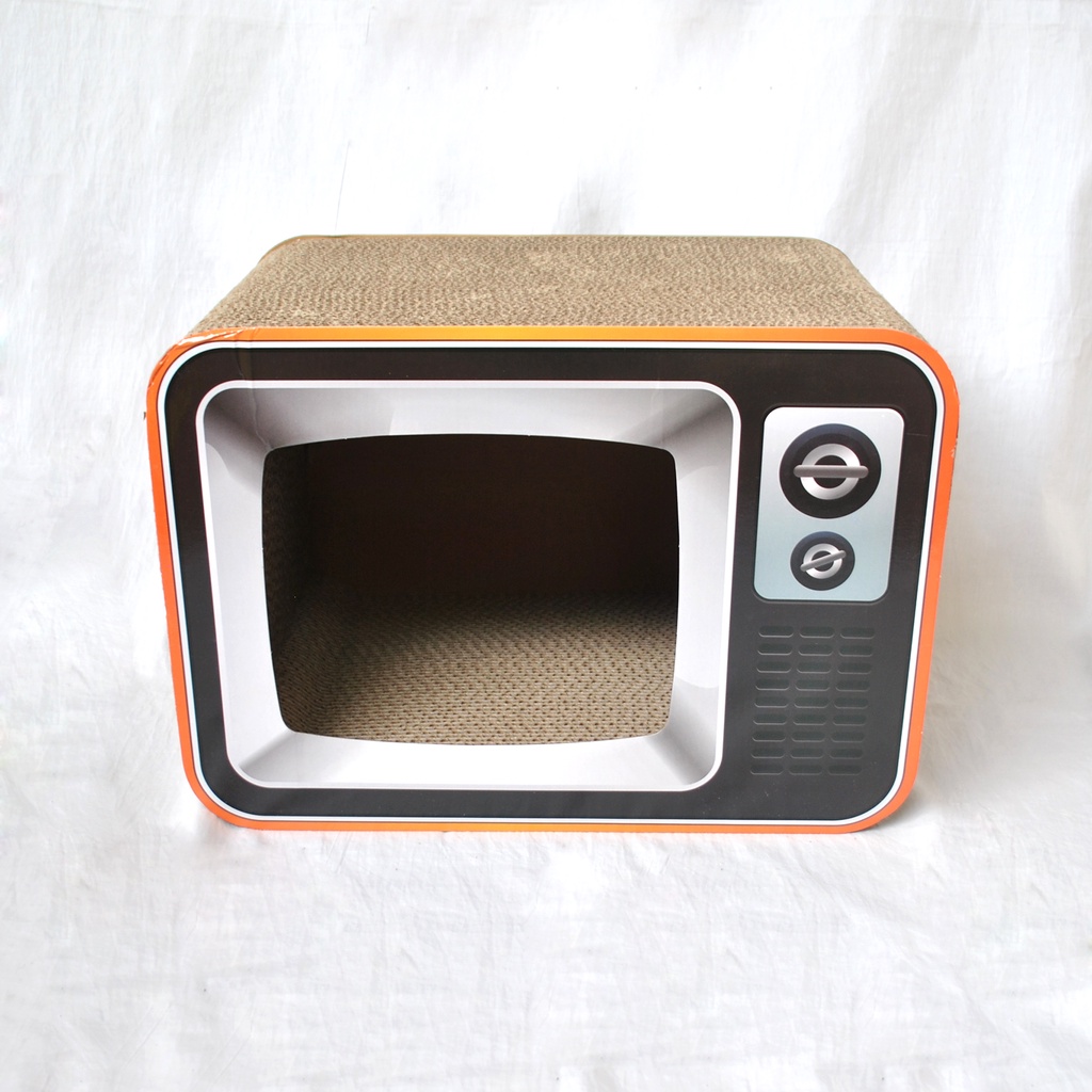 JOOCT Zakka Store Cat Cute TV Scratch Board /ของเล่นแมว