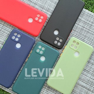 เคสโทรศัพท์มือถือ ซิลิโคนนิ่ม สีมาการอง สําหรับ OPPO A15 A15S A15