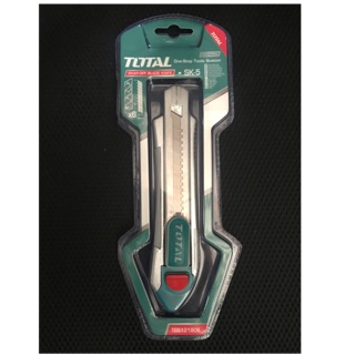 TOTAL มีดคัตเตอร์(รุ่นงานหนัก) TG 5121806 แถมใบมีด 6 ใบ