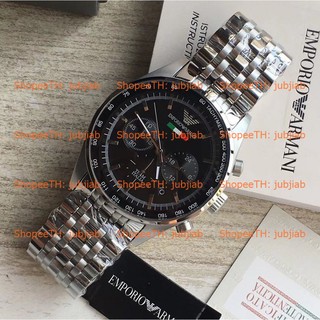 [Pre] AR5983 AR5988 AR5989 AR6072 AR6073 AR6088 43mm 46mm Sportivo Mens Watch Emporio Armani นาฬิกาผู้ชาย