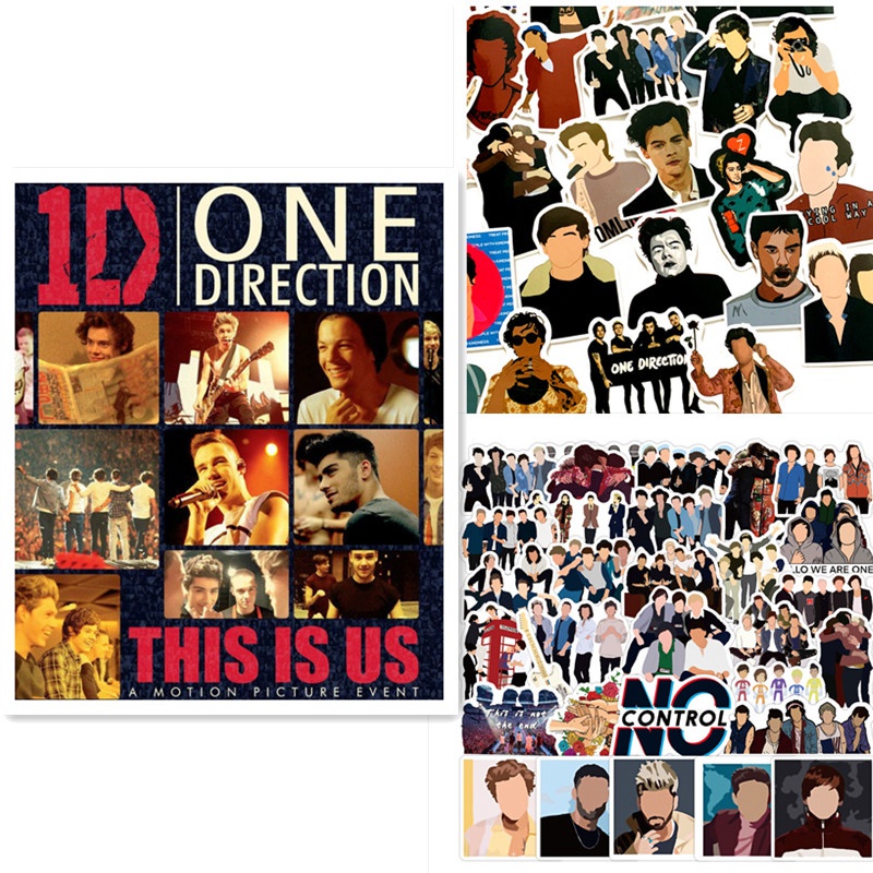 ✨หนึ่งทิศทาง ~Louis Tomlinson/Harry Styles/Liam Payne/Niall Horan Graffiti Stickers