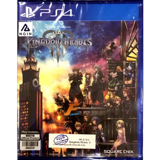 PS4 Kingdom Hearts III (Zone3/Asia)( English ) แผ่นเกม ของแท้ มือหนึ่ง มือ1 ของใหม่ ในซีล