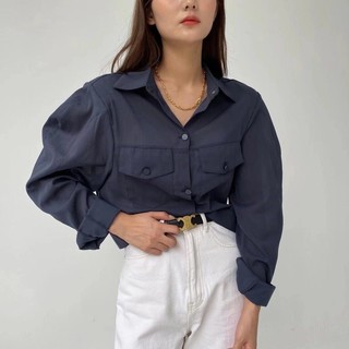 NOVA BASIC SHIRT ป้ายKOREA🇰🇷