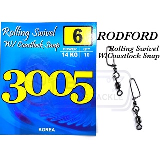 Rodford 3005 ลูกหมุน พร้อมสแน็ปล็อค 3005 ROD FORD 3005