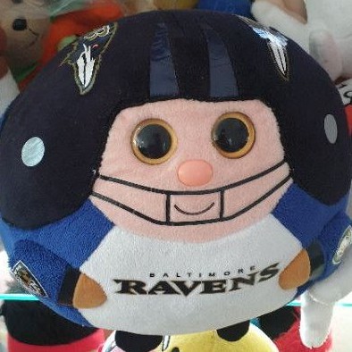 ตุ๊กตา Ravens  size กลมใหญ่