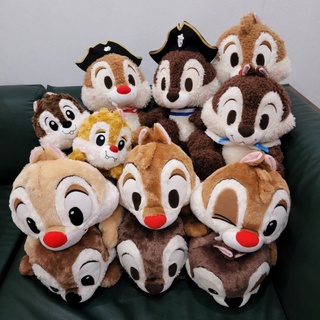 ตุ๊กตาคู่ ชิปกับเดล  กระรอก ชิปมังก์ Chip n Dale ขนาด 16"-22" ไซส์กอด